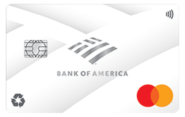 BankAmericard® credit card card art