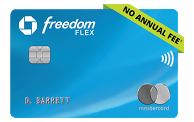 Chase Freedom Flex® card art
